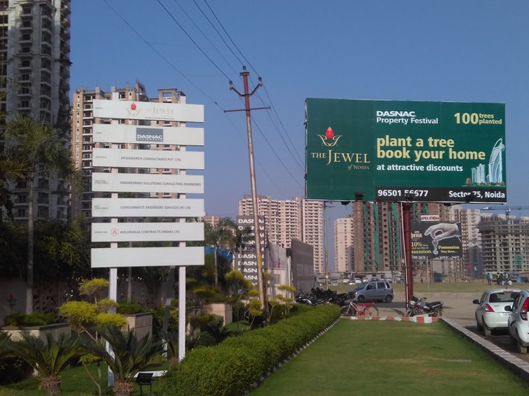 The Jewel of Noida, Dasnac, Sector 75, Noida. 2, 3 & 4 BHK apartments